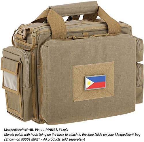 Philippines Flag Patch - Durable MAXPEDITION Tactical Emblem for Gear & Apparel