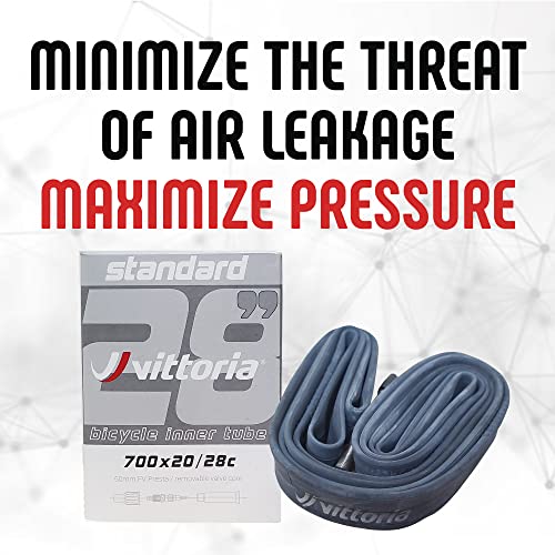 Vittoria 700x20/28-60mm Presta Valve Butyl Inner Tube for Road Bikes
