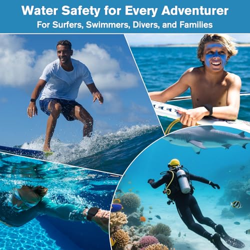 Magnetic Shark Repellent Bracelet ? Diving Gear & Surfing Accessory with Adjustable Fit | Eco-Friendly Shark Deterrent Band for Snorkeling, Swimming & Ocean Safety