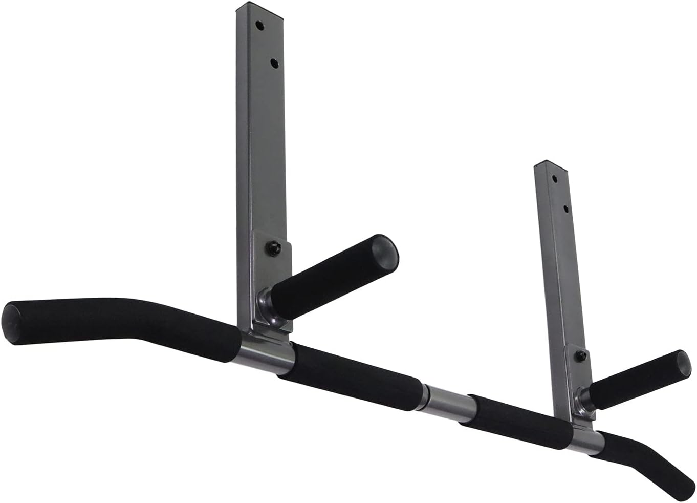 Joist Mount Pull Up Bar with Extra Hardware and Mounting Template for Easy Install to Beam or Rafter by Ultimate Body Press