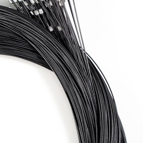2pcs MTB Teflon Brake Cables for Mountain Bikes - Universal Low-Friction Replacement Set
