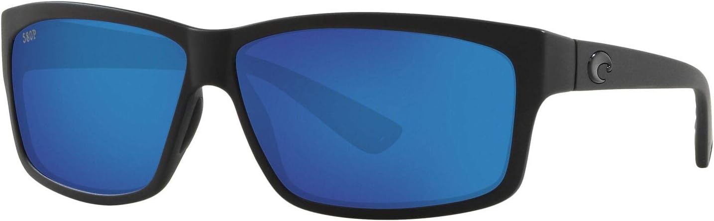 Costa Del Mar Men's Cut Rectangular Sunglasses