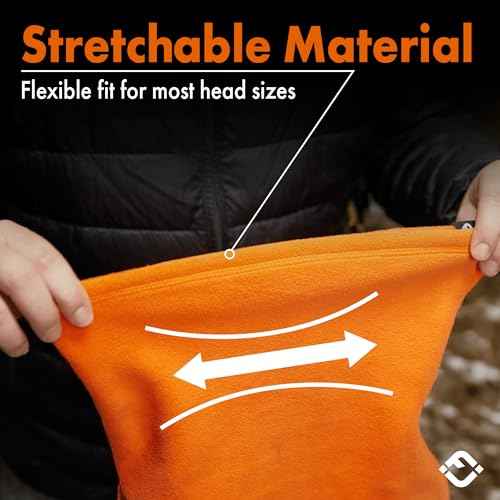 Funky Junque Balaclava Ski Mask - Windproof Fleece Winter Face Cover for Men & Women, Perfect for Skiing Snowboarding Running