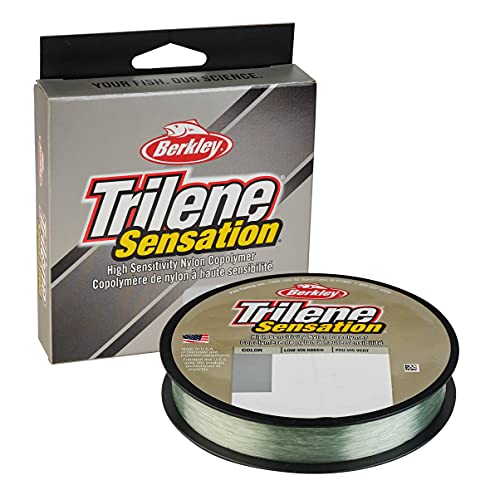 Low-Vis Green Monofilament Fishing Line - 8lb / 3.6kg, 0.010in | Berkley Trilene Sensation