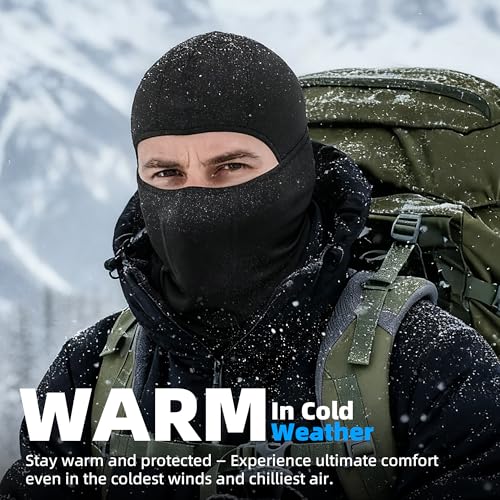 Balaclava Ski Mask for Winter Thermal Windproof Warm Face Mask for Cold Weather Outdoor Sports