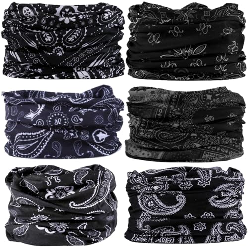 Unisex Breathable Microfiber Neck Gaiter Face Mask for Outdoor Activities