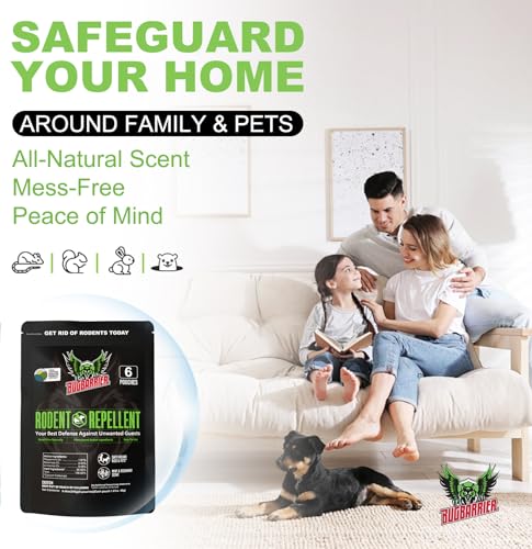 9 Ounce Extra-Strength Natural Mouse Repellent Pouches - 12 Pack