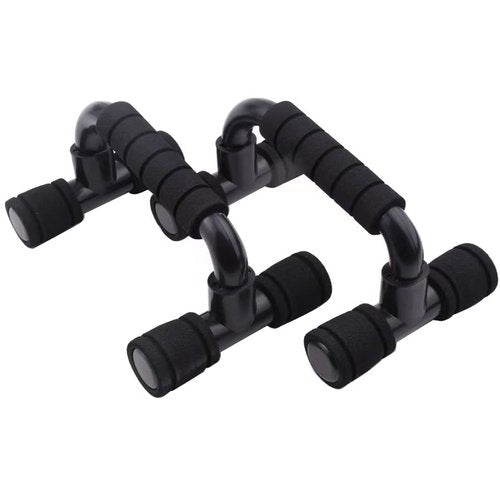 Lizbin Push up Bar, Push Up Bars Strength Training, Push-up Bracket Board with Non-Slip Sturdy Structure, Push Up Bars for Men & Women, Push Up Stands Handle Gym Exercise Equipment Home Fitness(Black)