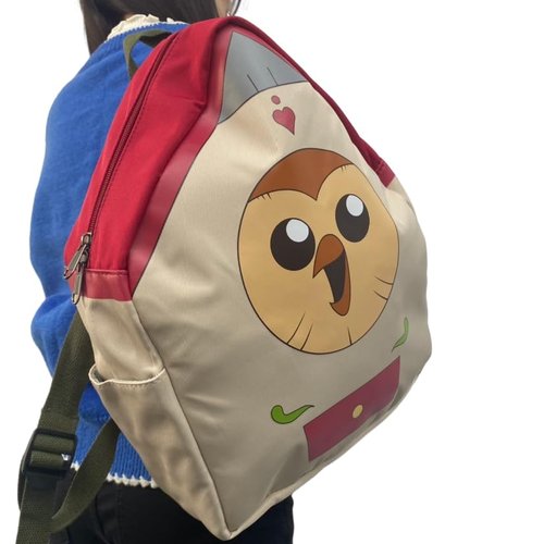 Roocnie Hooty Backpacks:TOH Merch Luz Amity Mini Travel bag Anime Canvas Backpack