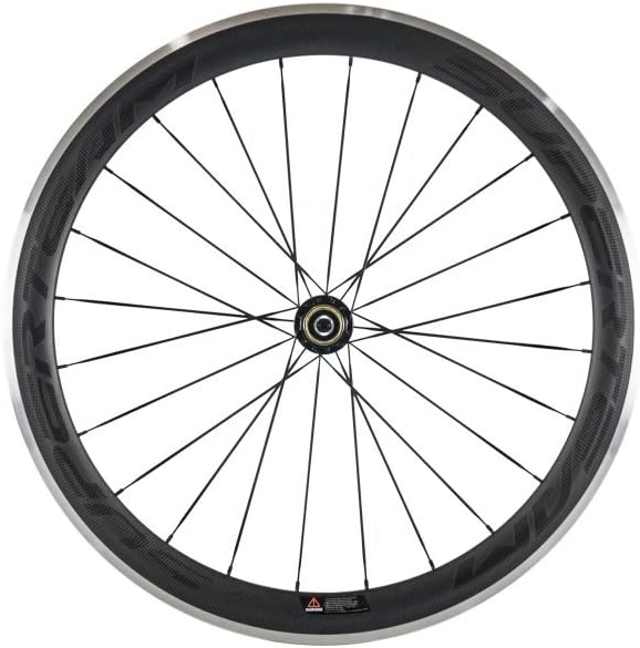 Superteam 50mm Depth Clincher Rim with Alloy Brake Surface Matte Finish Road Wheelset