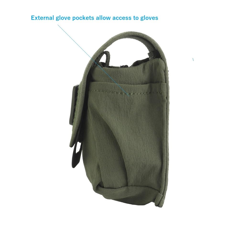 AOTUMUT MOLLE Quick-Pull Medical Pouch,Rip Away Tactical Bleeder First Aid Pouch Belt Medical Shears Holder Empty IFAK Pouch Security Survival Gear