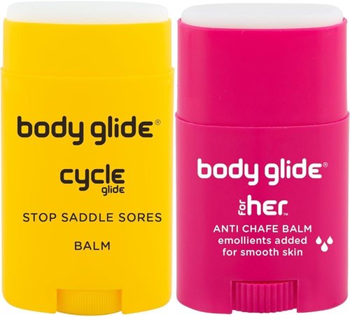 Body Glide Cycle Glide Balm | Chamois Cream in Chafing Stick Form Keeps Hands Clean | Anti Chafe Stick for in The Saddle; on Bike, Motorcycle, or Horse | 1.5oz