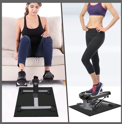 Ellipse Machine Non-Slip Mat Suitable for Under Desk Elliptical Peddler Mini Cycles Mini Elliptical Exercise Bikes and Ellipse Leg Exerciser Machine for Seniors Home Sports Mat
