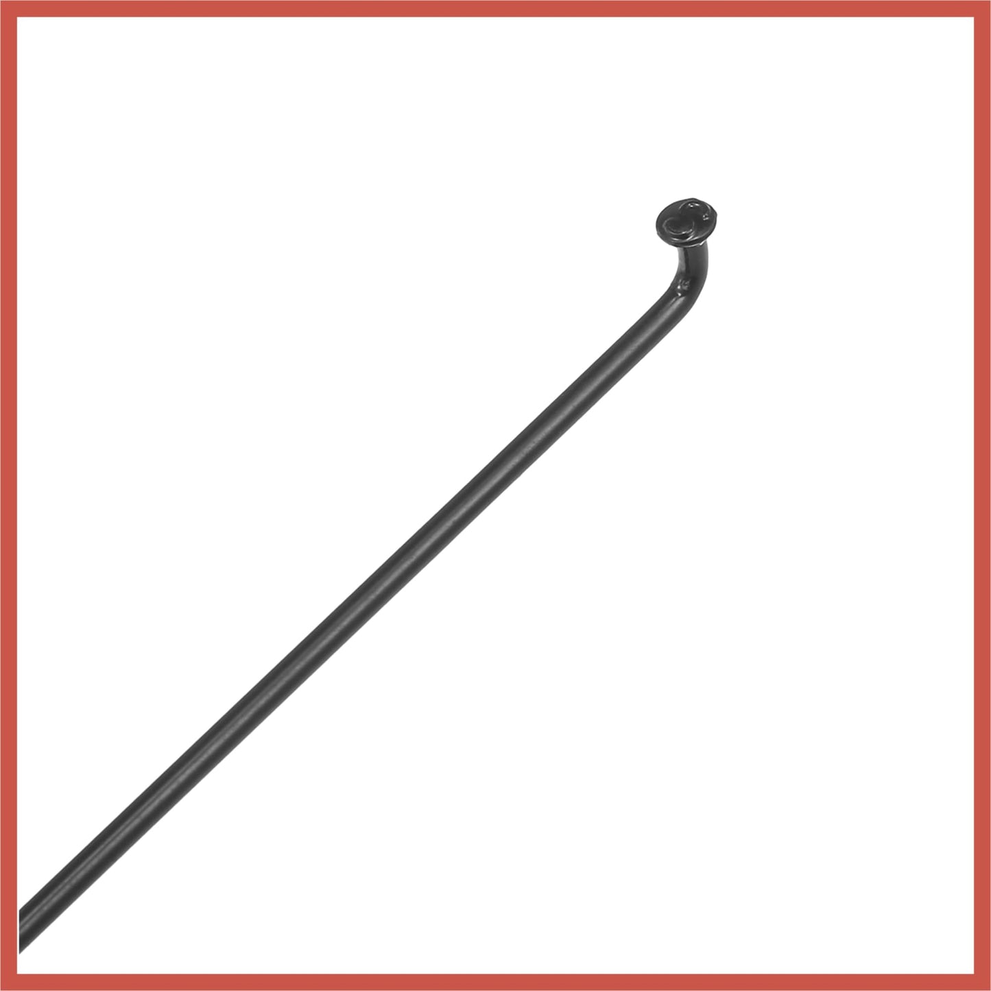 ACROPIX 36pcs Bicycle Carbon Steel Spokes 14G Bike Spoke 282mm Length with Nipples for Most Bicycle Black Car Parts