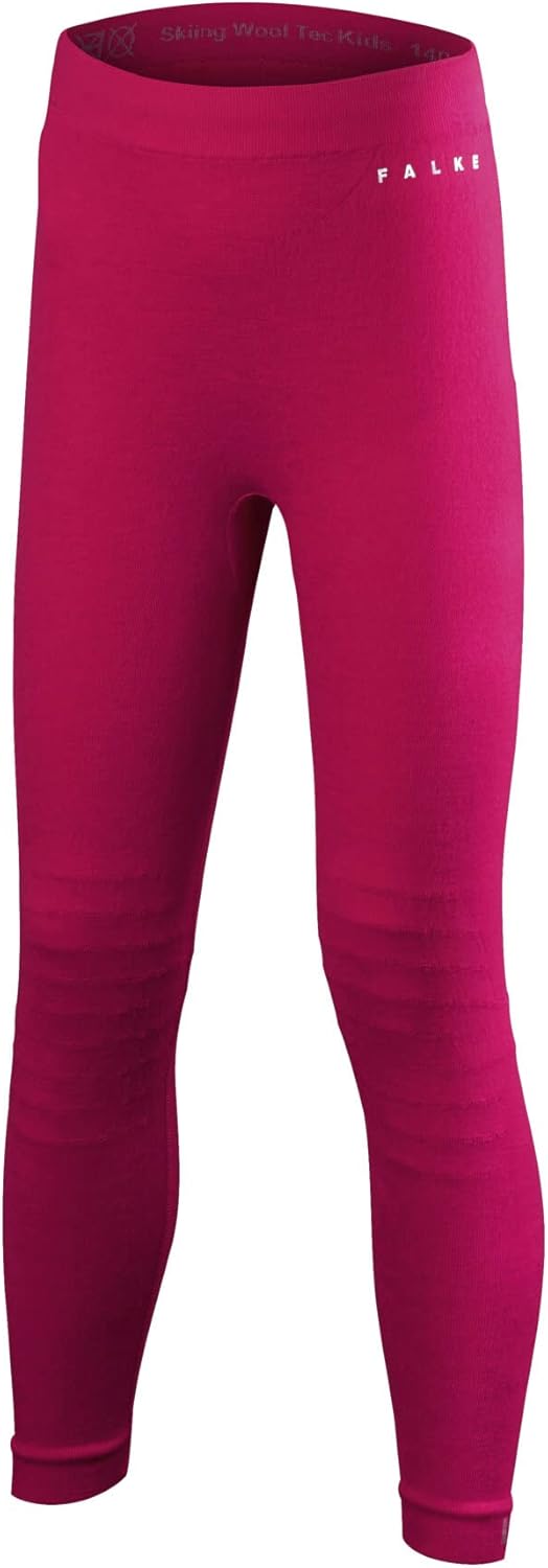 FALKE Unisex Kids Wool Tech. Long Base Layer Bottom, 1 Pair