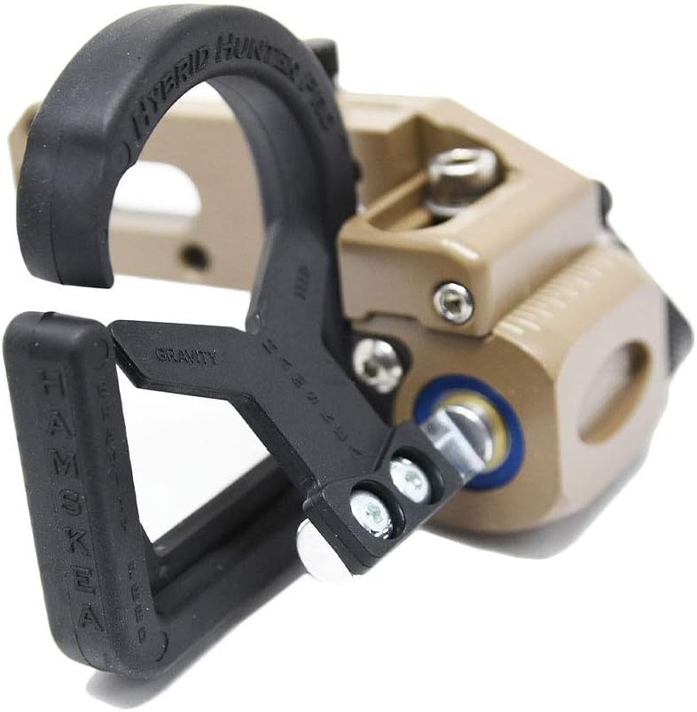HAMSKEA ARCHERY SOLUTIONS Hybrid Hunter Pro Micro Tune/Drop Away Recurve Compound Arrow Rest for Bowhunting