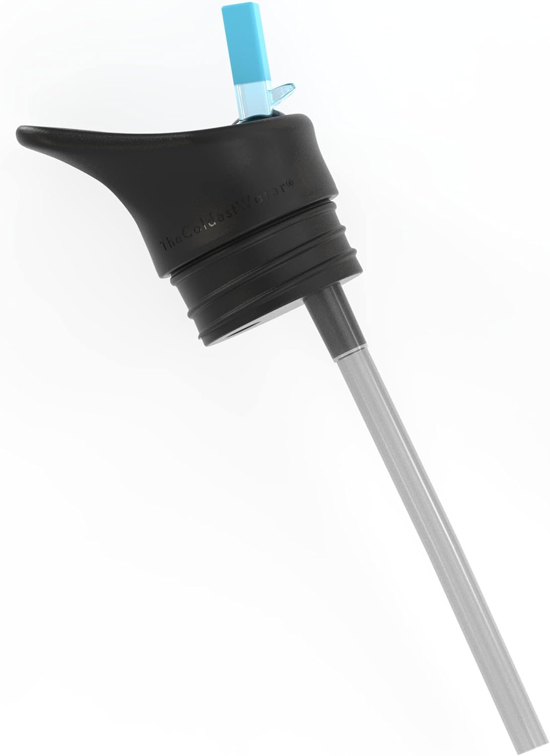 The Coldest Water Insulated Standard Mouth Size 2.0 - Hydro Sports Straw Cap Flip Top Lid - Multi-Compatible with Standard Flask Mouth Size Stainless Steel Water Bottles