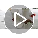 8 oz. Disposable Paper Food Containers with Vented Lids - Pack of 25