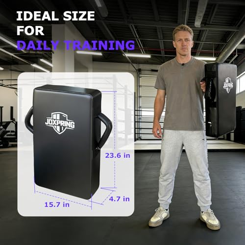 Football Blocking Pad with 5 Reinforced Handles, Multi-Sport Training Shield 23.6x15.7 inches