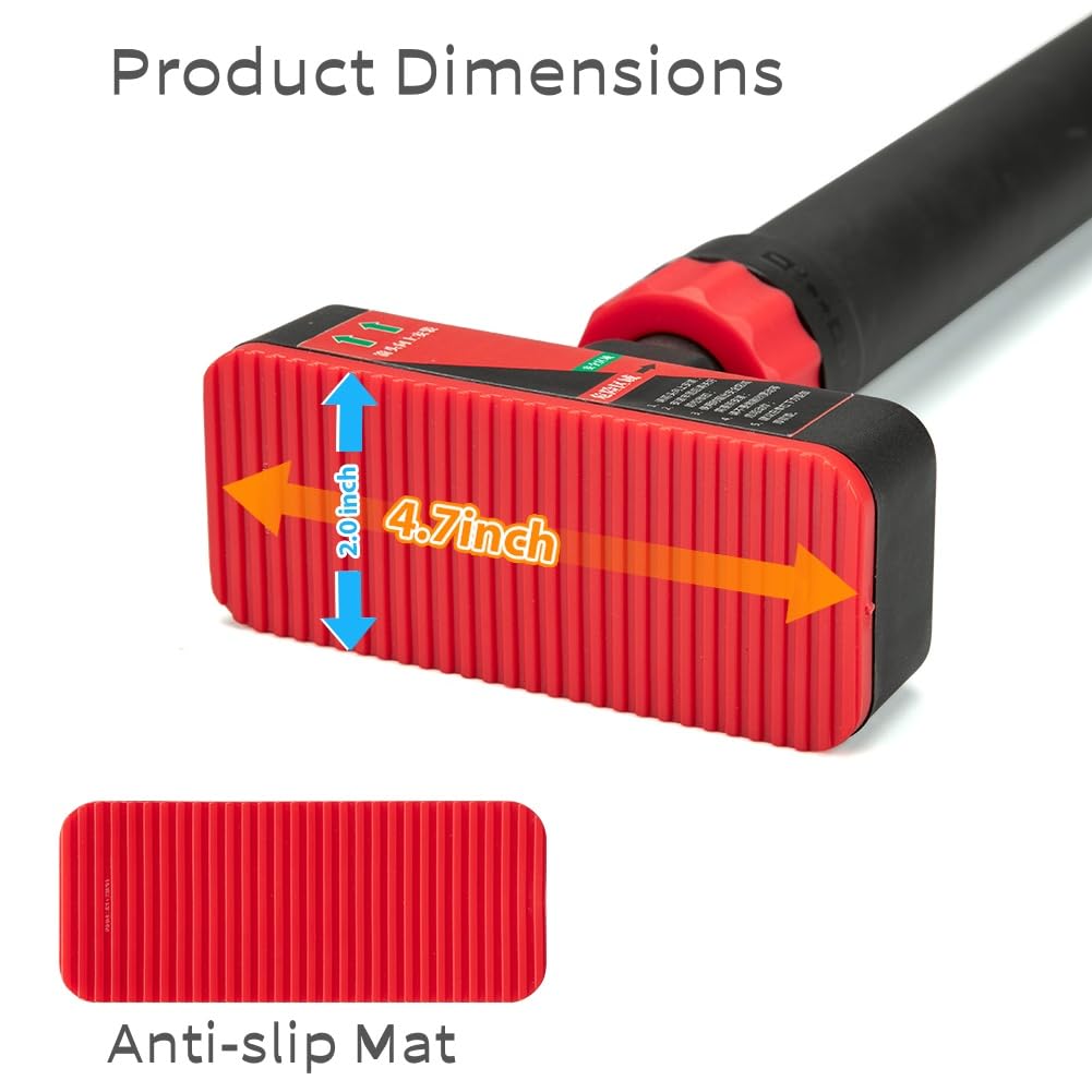 GarveeLife Adjustable Pull Up Bar - Strength Training Doorway Pull-Up Bar, Max Load 440 Lbs