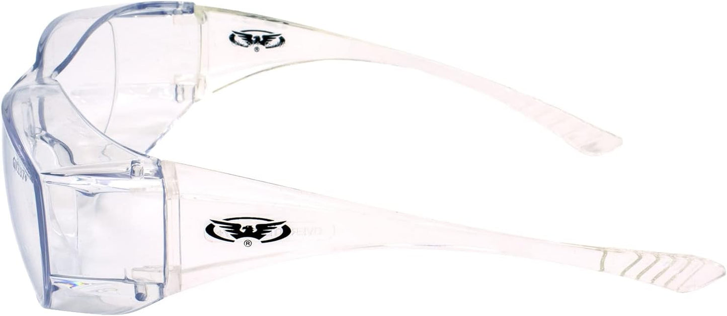 Safety Glasses - Global Vision Eyewear Oversite Series, Impact-Resistant & Stylish