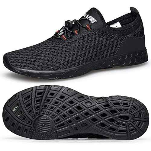 DOUSSPRT Men's Water Shoes Quick Drying Sports Aqua Shoes