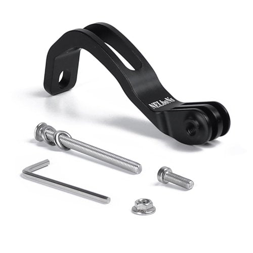 NELboNs Out-Front Bike Light Mount Bracket Compatible with Bromp ton Folding Bikes Road Bike Bracket Cycling Part Fork Mount for Bike Lights Holder