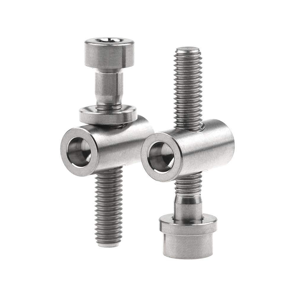 Titanium Ti M5x30mm Bolt Nut Washer for Thomson Seatpost Cycling Bolts