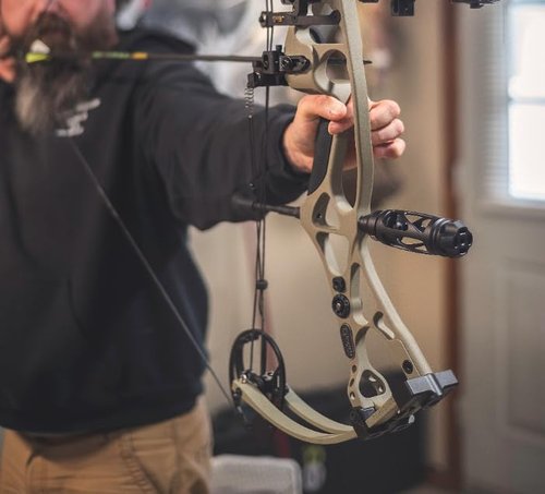 sanlida Archery Dragon 10 Stabilizer Bow Riser Extension Dampener, Quick Disconnect Silencer for Recurve Bow Compound Bow