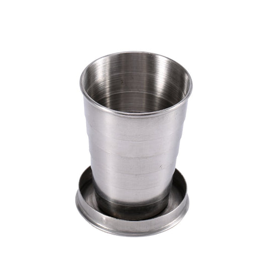 Collapsible,Collapsible Cups for Traveling,Collapsible Cups,Travel Cup,Foldable Cup,Stainless Steel Collapsible Cup Compact, and Portable Travel Cup