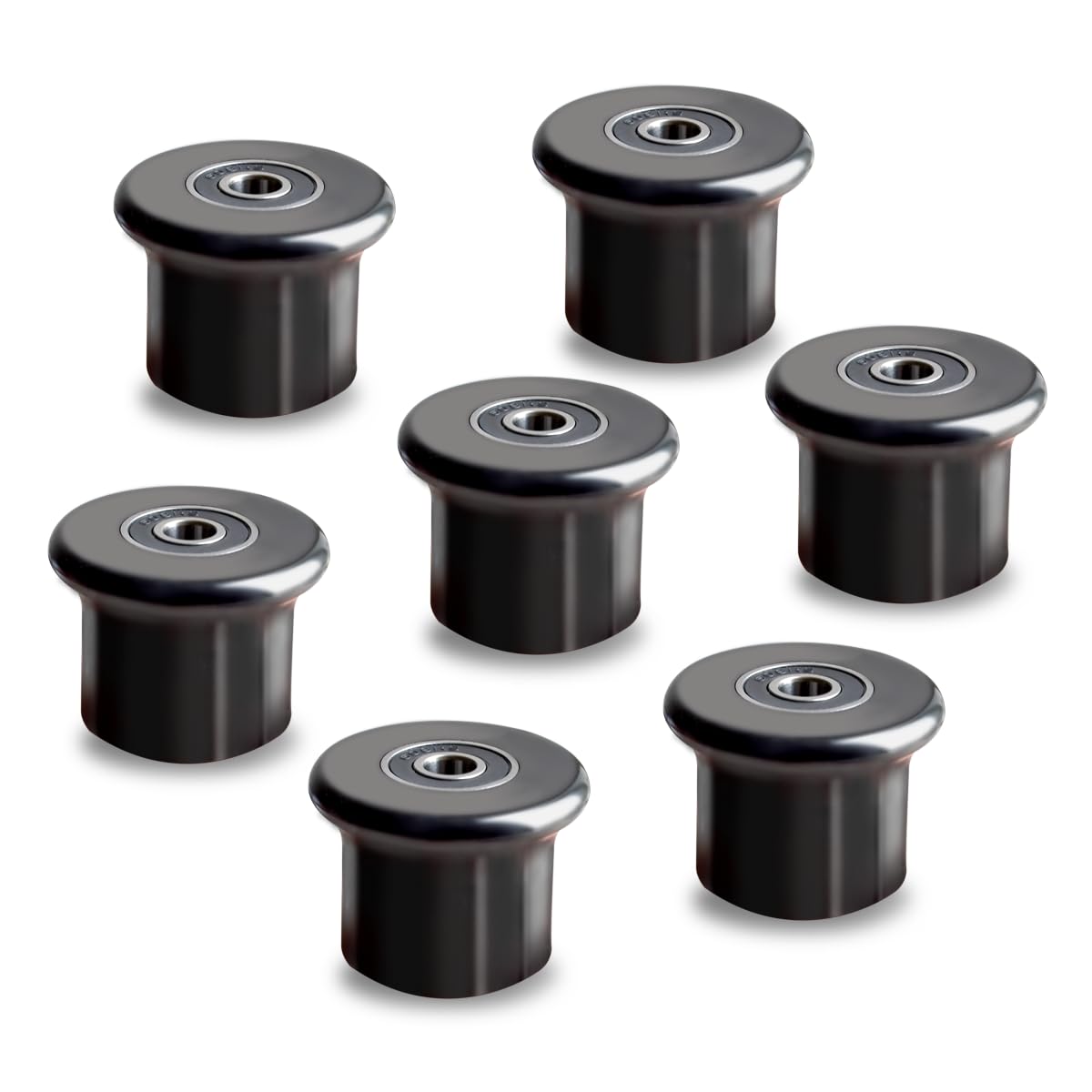 7Pcs Sliding Seat Bracket Rollers Compatible with Home Gym Rolling Seats for Bowflex Series Models(for Blaze, Classic, Elite, Motivator2, Pr1000, Sport, Conquest, Ultimate2, Schwinn Comp, Revolution)