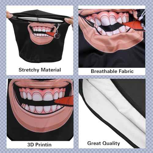 Balaclava Mask 3D Print Full Face Mask Cooling Neck Gaiter Sun Protection Face Cover Mask Windproof Ski Mask