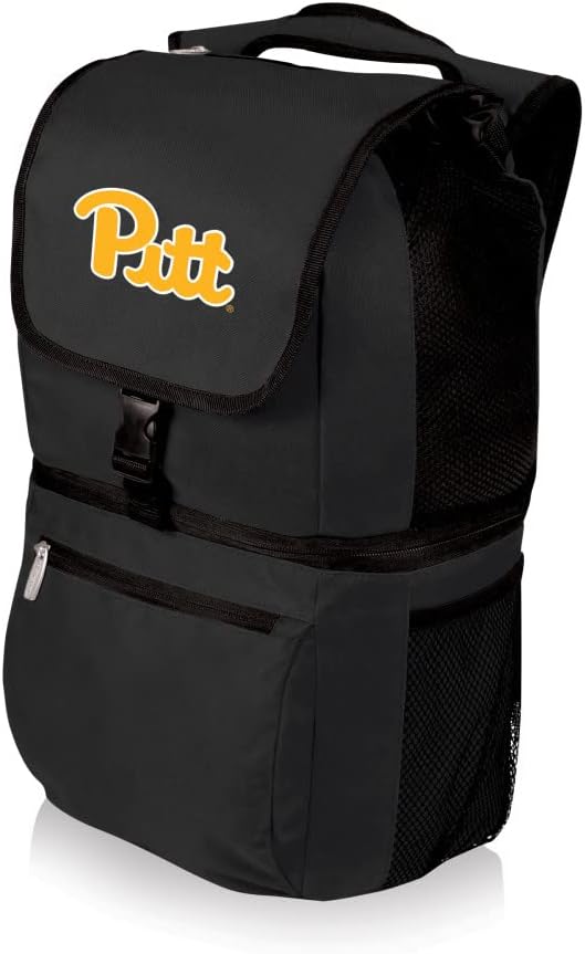 PICNIC TIME NCAA North Carolina Tar Heels Zuma Backpack Cooler - Soft Cooler Backpack - Lunch Cooler, (Black)