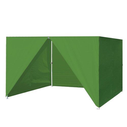 Eurmax USA Full Zippered Walls Canopy Sidewall for 10x10 Easy Pop Up Canopy Tent,4 Walls ONLY(Field Green)