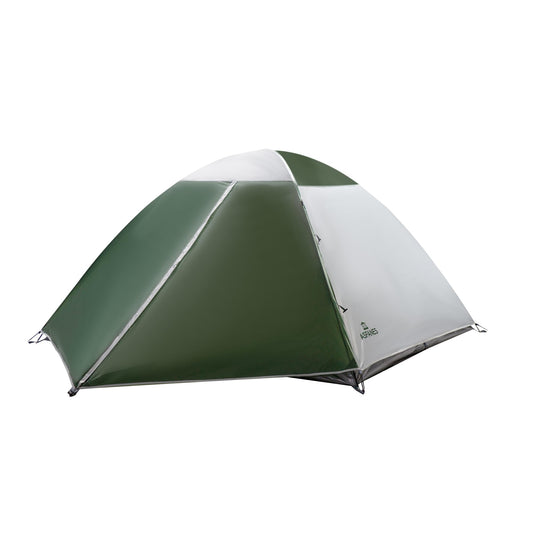 ASFANES Screened Camping Tent, 4 Person Waterproof, Haven Tent, Backpack Double Layer Shelter, Easy Setup and Portable for Outdoor, Picnic, Army Green.