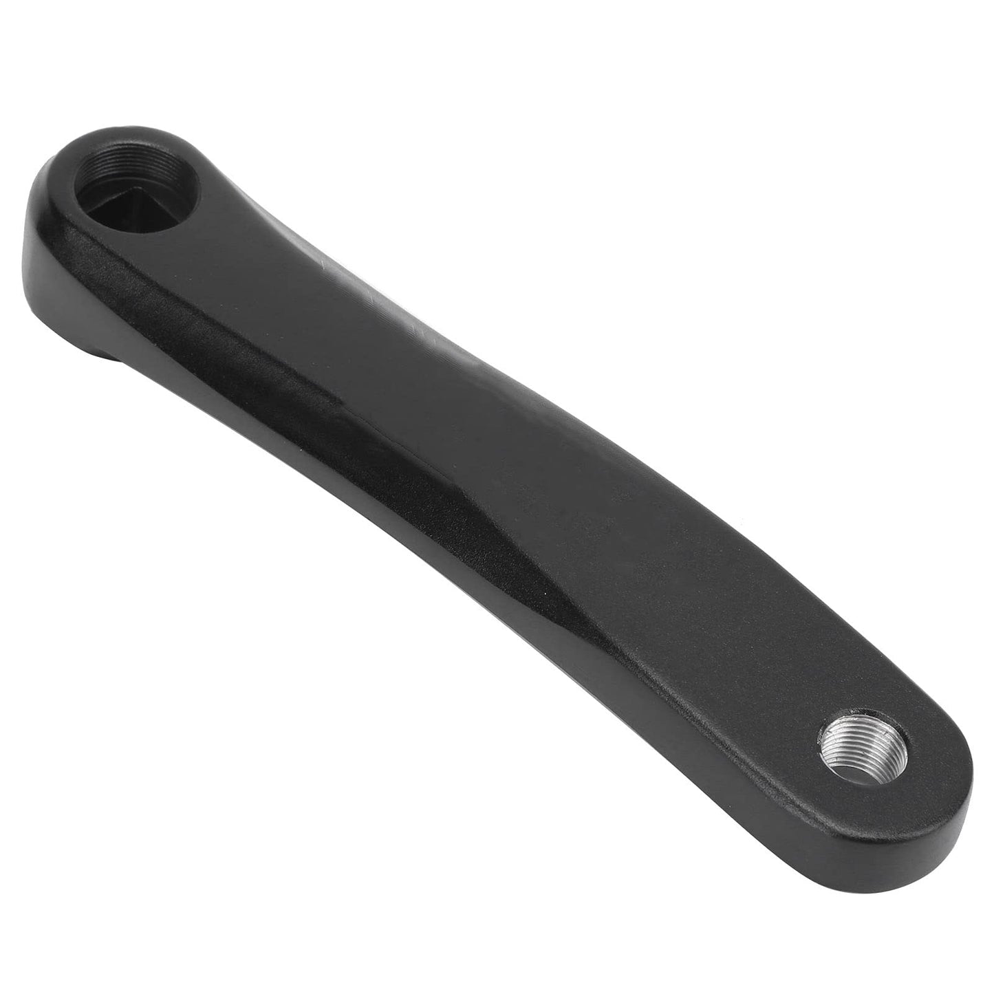 Gemer Bike Crank Arm, Bicycle Crank Left Arm Replacement, Aluminum Alloy Bike Crank Arm Left Simple Installion Wide Range of Use for Mountain Bike
