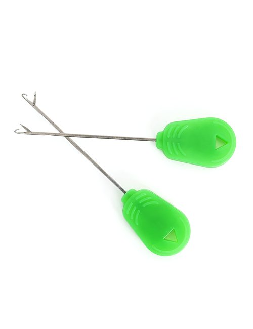 BLUEWING Fishing Bait Needle 2pcs 3.5in Carp Hook Worm Threader Accessories for Fish Equipment Preparation