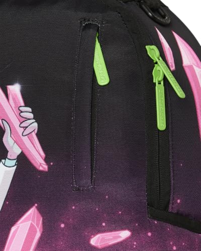 Sprayground Rick and Morty Kalaxian Crystal Shark Backpack - 18 inch Polyester