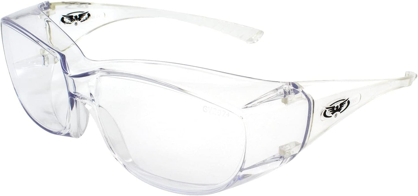 Safety Glasses - Global Vision Eyewear Oversite Series, Impact-Resistant & Stylish