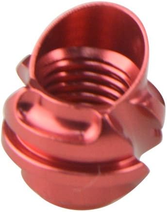 37/45 Degree Aluminum Hooded Peep Sight Compound Bow Housing Aperture Kit with 3 Size inner Core