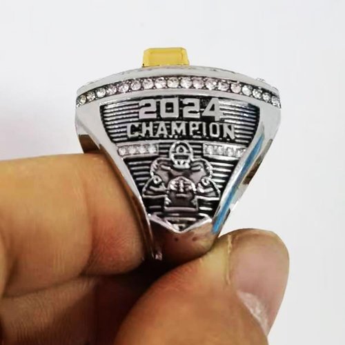 guancrown Fantasy Football Championship Ring 2024 Award Prize Sports Winner FFL Champion Ring (one, Size 11)