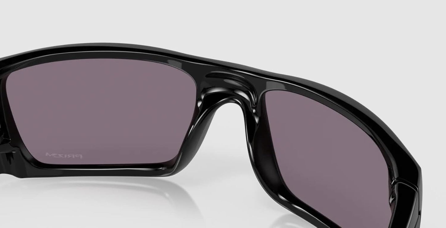 Oakley Men's Fuel Cell Sunglasses, Polished Black/Matte Blac, One Size
