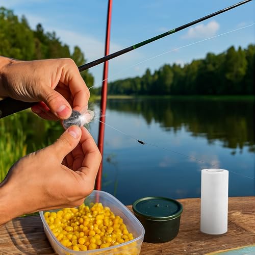 Fishing Netting for Catfish Bait - 2 Rolls 3 Inch Mesh, 144FT