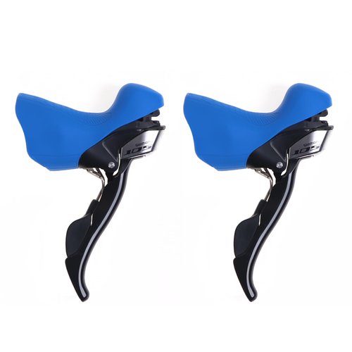 SUKOUSRAM Bike Brake Levers Hoods Compatible with Ultegra ST-5700 Grips,Pair of Black