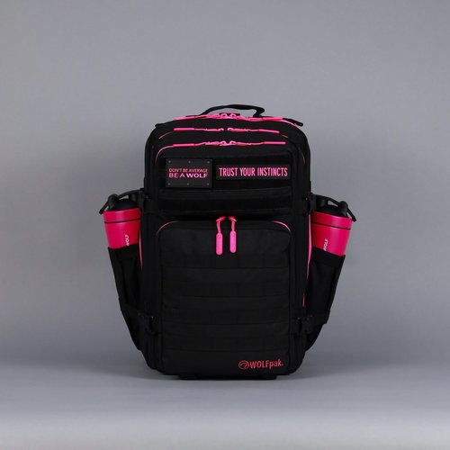 WOLFpak 45L Backpack (Neon Pink)