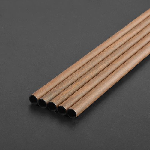 ZSHJGJR 31 Inch 6.2mm Archery Pure Carbon Hunting Arrow Shaft Tubes Spine 340 400 500 600 for DIY Hunting Arrows Bare Raw Shaft Recurve Bow Compound Bow Shooting 6/12/24pcs (12, Spine 500)