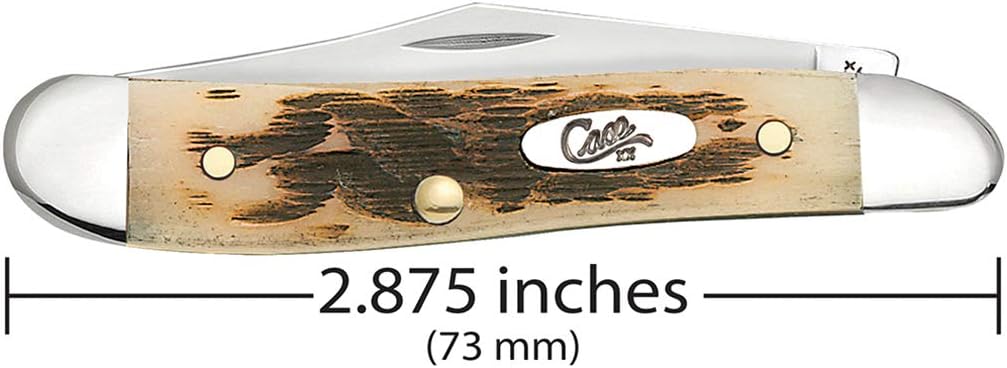 Case WR XX Pocket Knife Orange Synthetic Peanut Item #80504 - (4220 SS) - Length Closed: 2 7/8 Inches