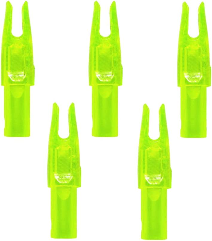 Arrow Nocks 0.246 inch Inside Diameter Inserts 6.20mm 60 Pack for Archery Standard Size(0.244" to 0.246") Arrows