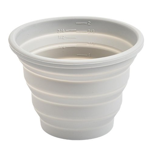 Carimee Silicone Collapsible Cups for Traveling, Reusable Folding Travel Cup, Small Portable Backpacking Camping Cup for Outdoor, 300ml, 1Pack