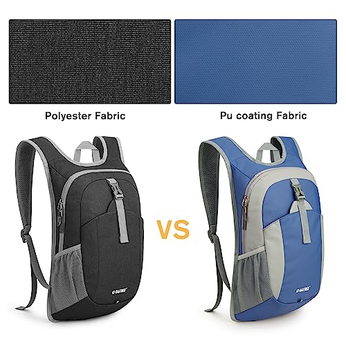 G4Free 12L Hiking Backpack, Lightweight Small Hiking Daypack for Outdoor Travel Mini Foldable Shoulder Bag